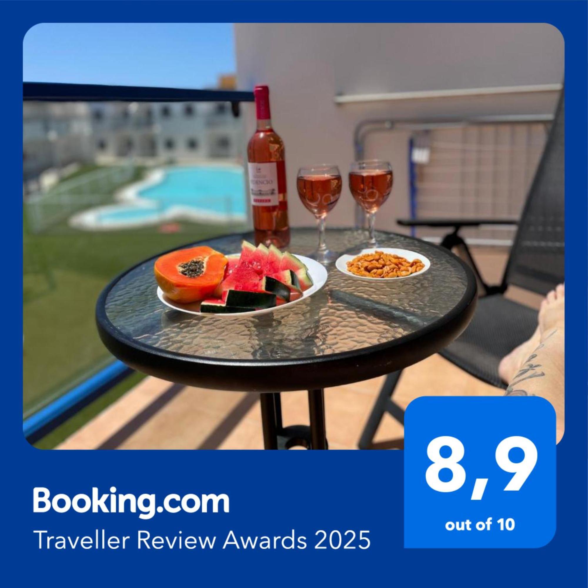 Apartamento Vilem & Piscina, Wi-Fi Коста Калма Экстерьер фото